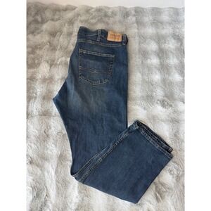 Signature by Levi Strauss Mens Straight Fit Jeans Blue W44 L3-0658